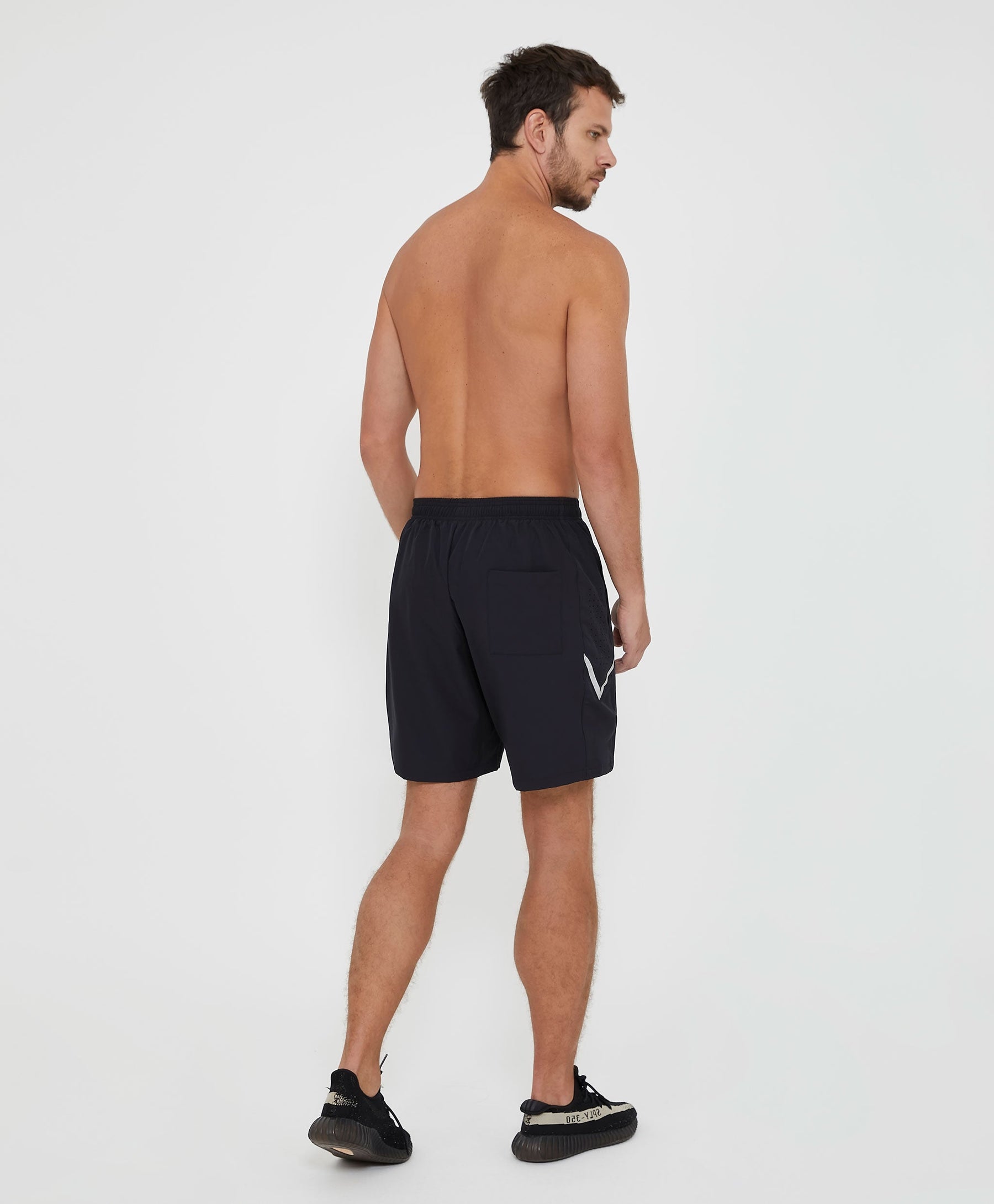 Bermuda Alto Giro Men Elastic Laser