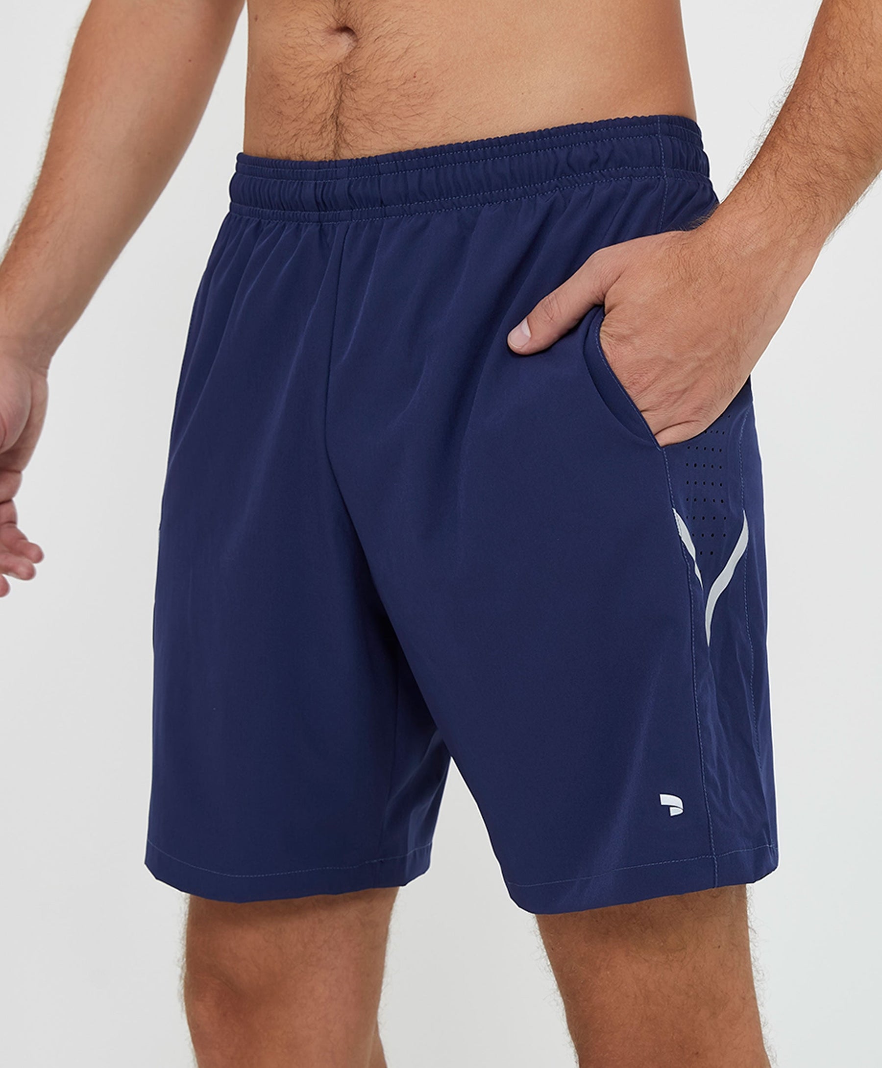 Bermuda Alto Giro Men Elastic Laser