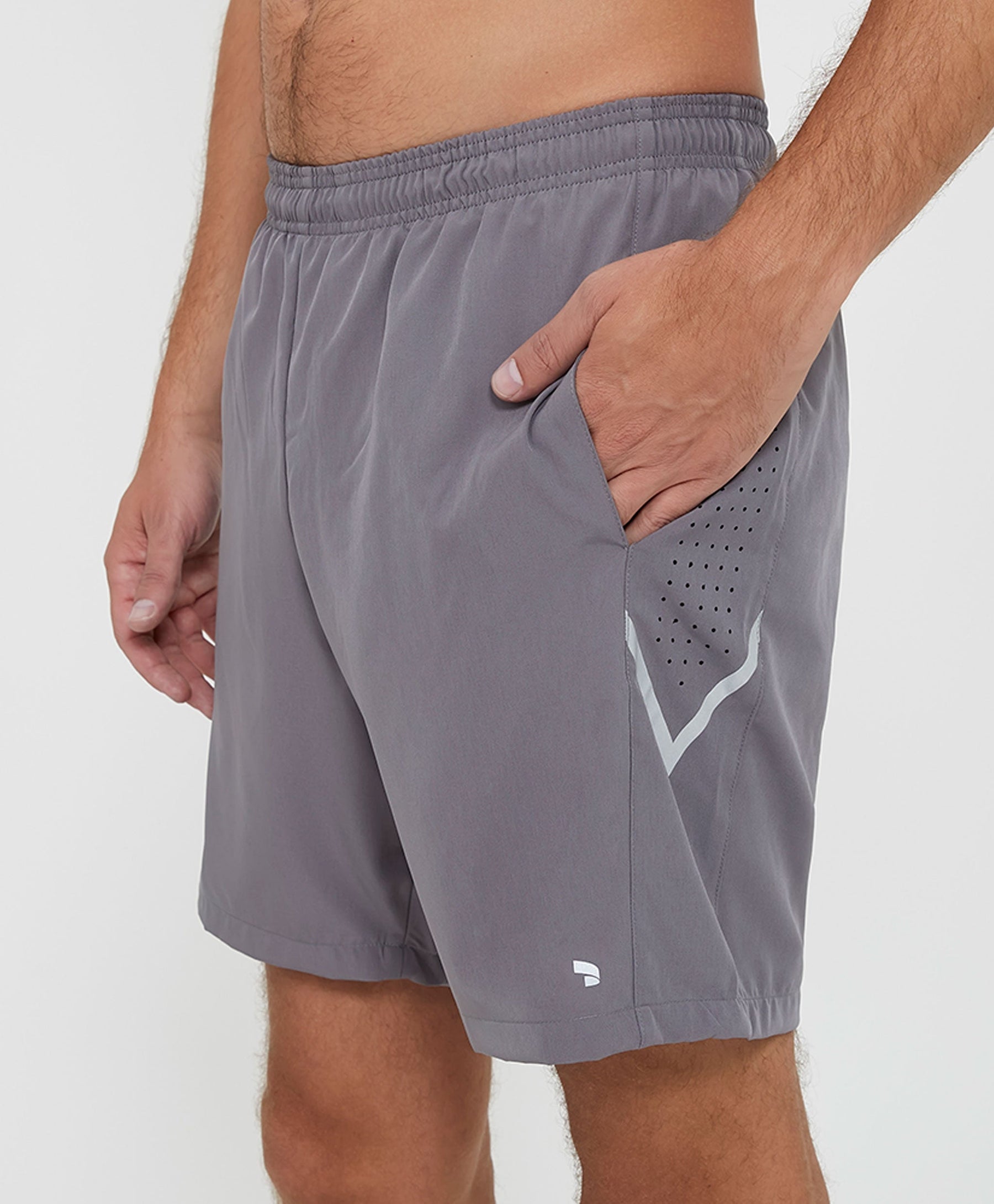 Bermuda Alto Giro Men Elastic Laser