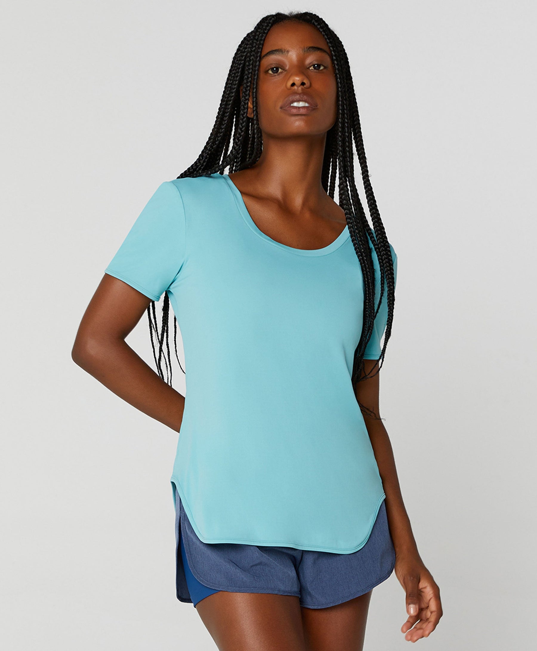 T-Shirt Eterna Gola Redonda Alongada