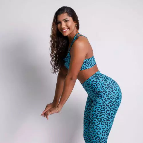 Conjunto Calça Legging Básica + Top Lu