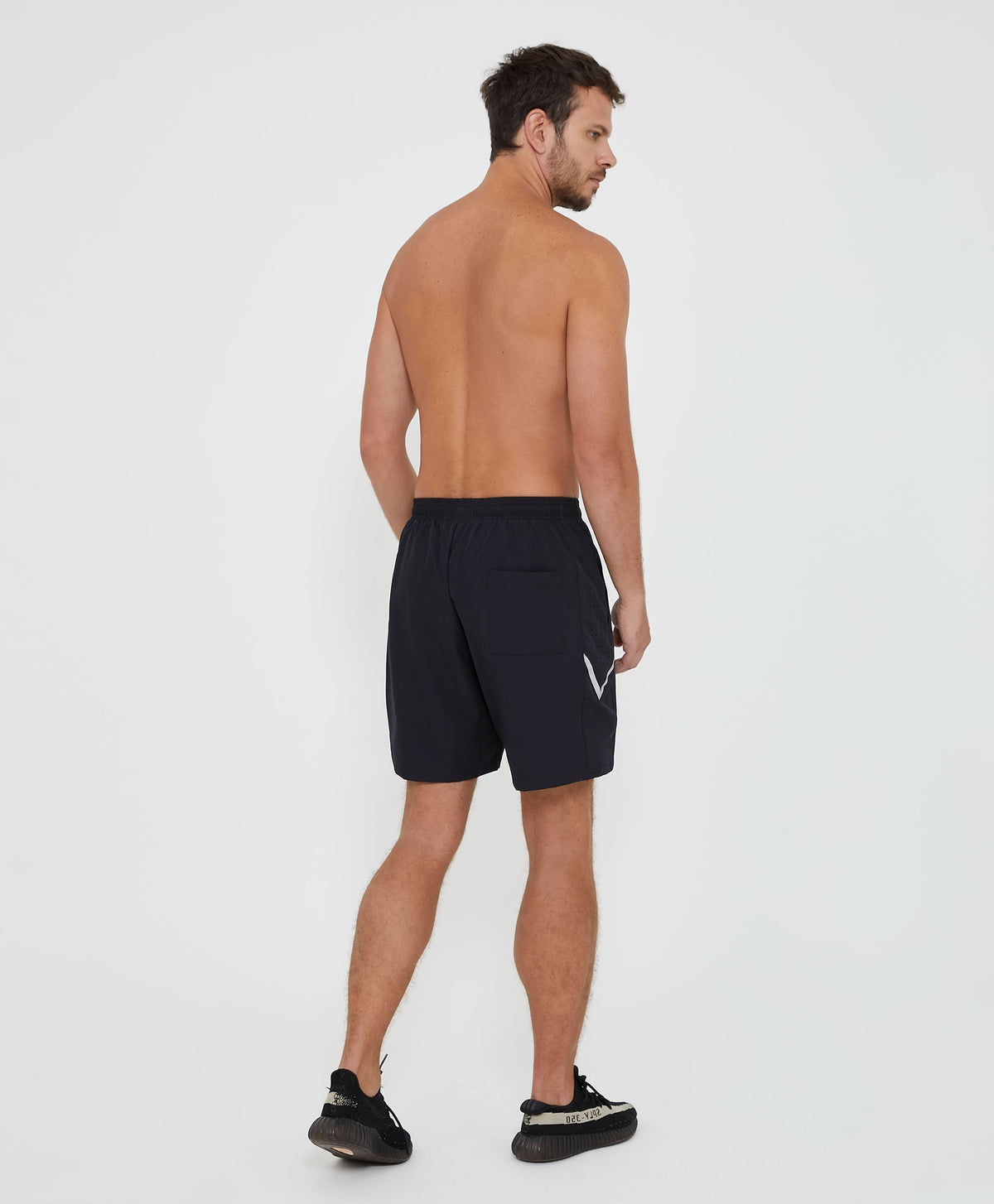 Bermuda Alto Giro Men Elastic Laser