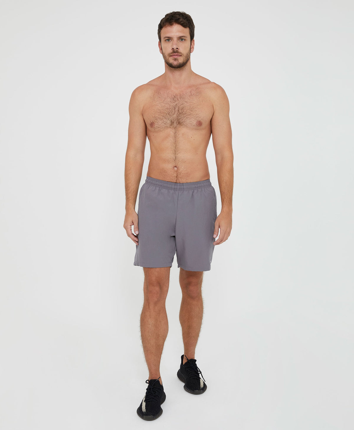 Bermuda Alto Giro Men Elastic Laser