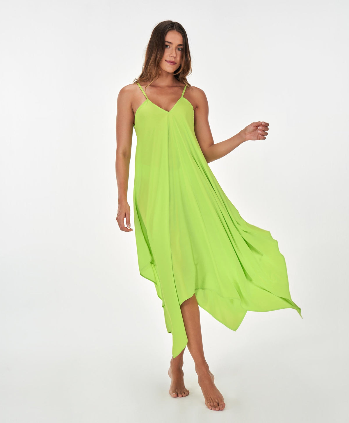 Vestido Geometrico Amplo