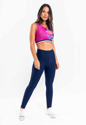 Legging lisa marinho Acqua