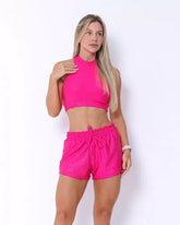 Conjunto Boxer Basic + Top Amanda