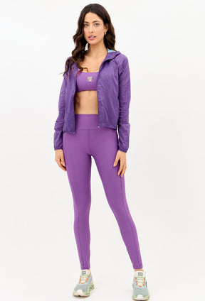 Jaqueta corta vento roxo fusão Alquimia