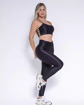 Conjunto Calça Básico Preto + Top Marta