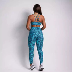 Conjunto Calça Legging Básica + Top Lu
